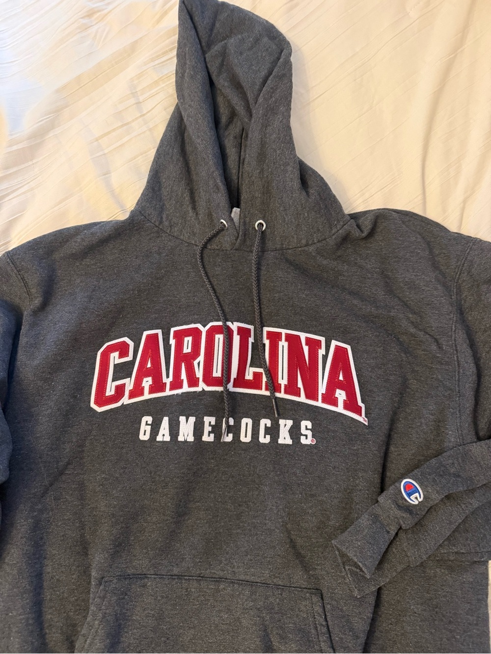 Champion Dark Gray Hoodie USC gamecocks